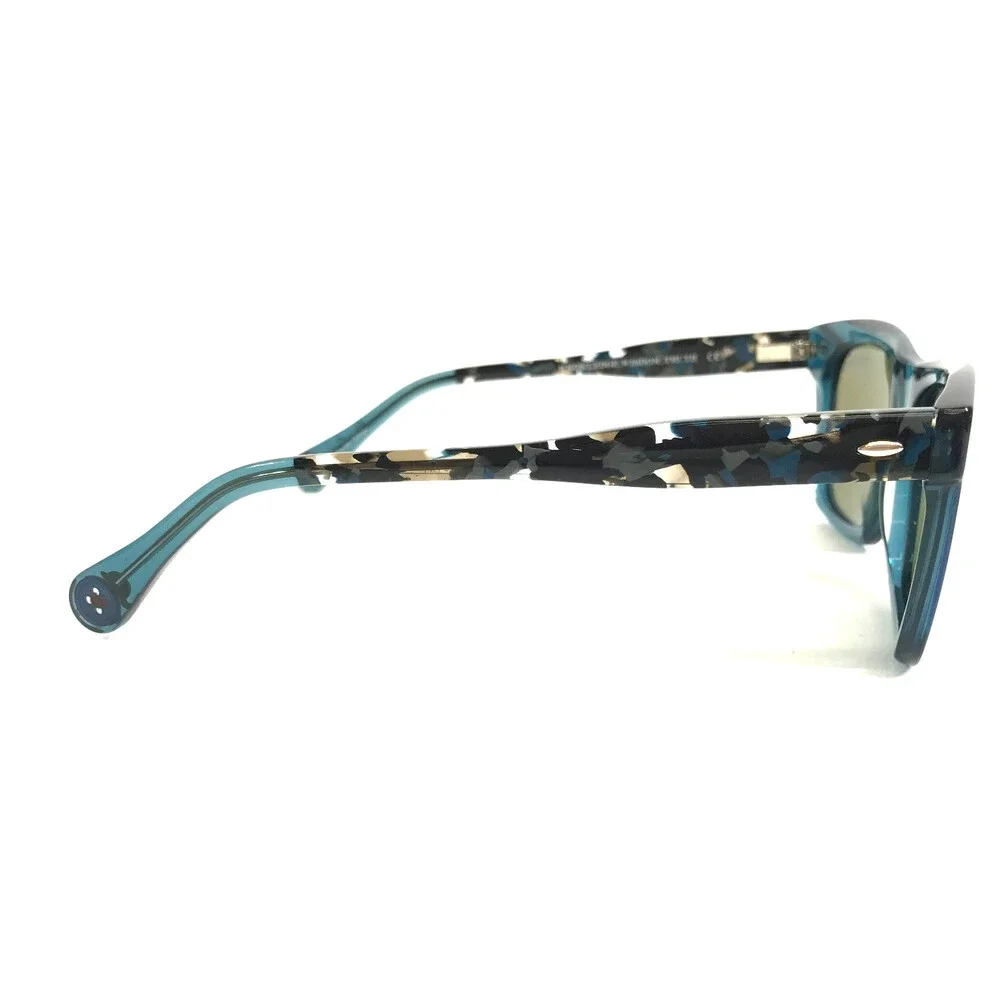 Robert Graham Sunglasses CALVIN BLU Blue Square Frames w/ Blue Polarized Lenses
